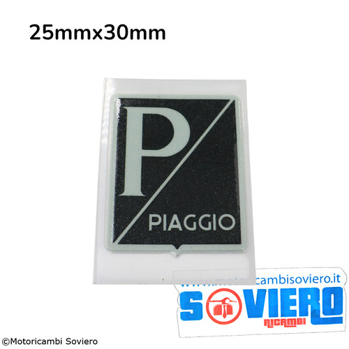 Emblema scritta piaggio fondo - emblema,