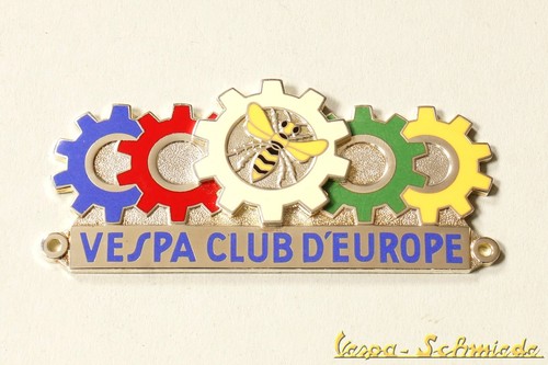Targa metallo vespa - targa,