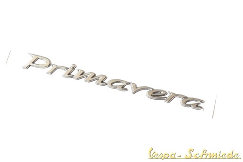 Scritta vespa primavera - vespa, "primavera"
