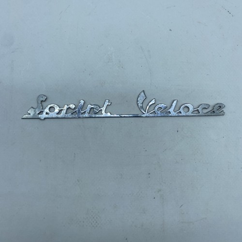 Scritta fregio stemma vespa - fregio,