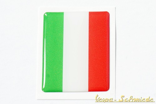 Stemma vespa bandiera italia - -,