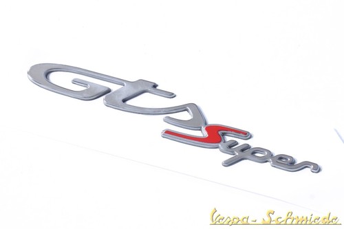 Scritta vespa gts super - super",