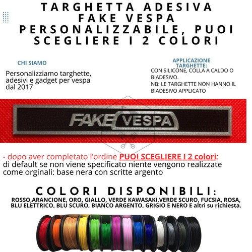 Targhetta emblema adesivo - targhetta/emblema,