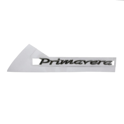 Emblema cromato 153x14mm vespa - emblema,