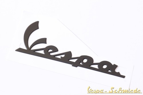 Scritta vespa nero - -, opaco