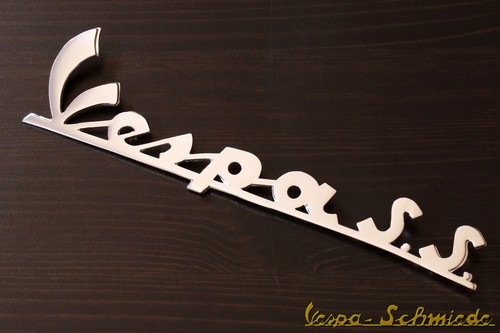 Stemma vespa scritta targhetta - vespa,